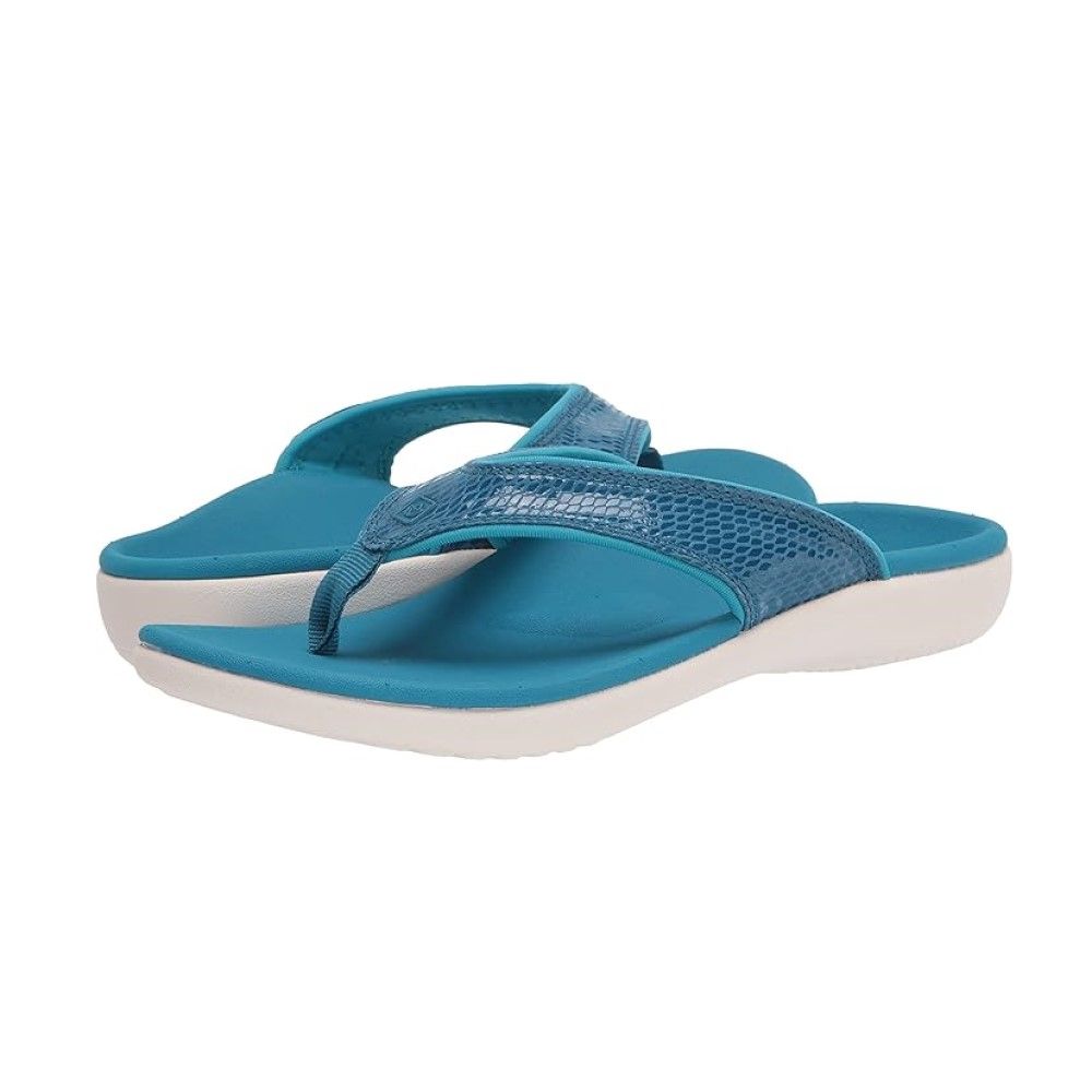 Dép xỏ ngón sức khỏe nữ Spenco Yumi Gecko Blue