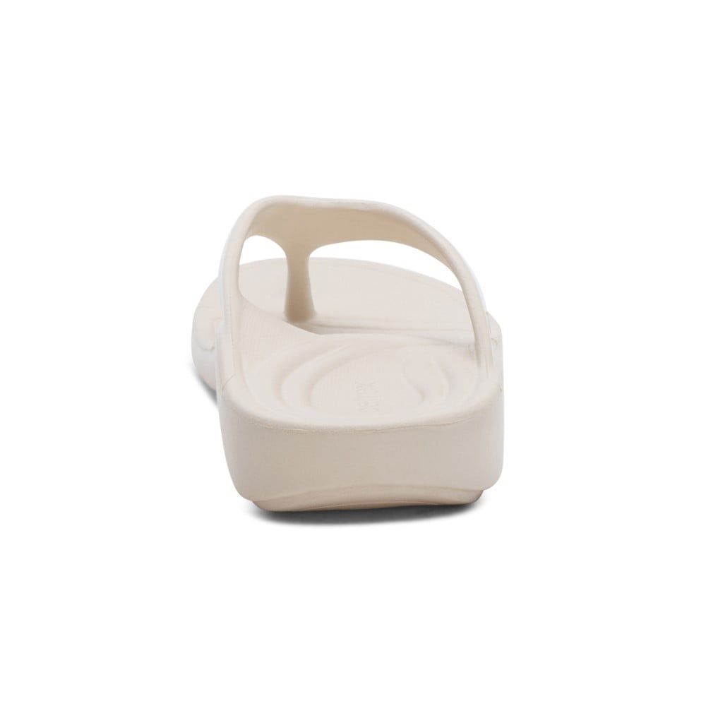 Dép xỏ ngón sức khỏe nữ Aetrex Maui Ivory