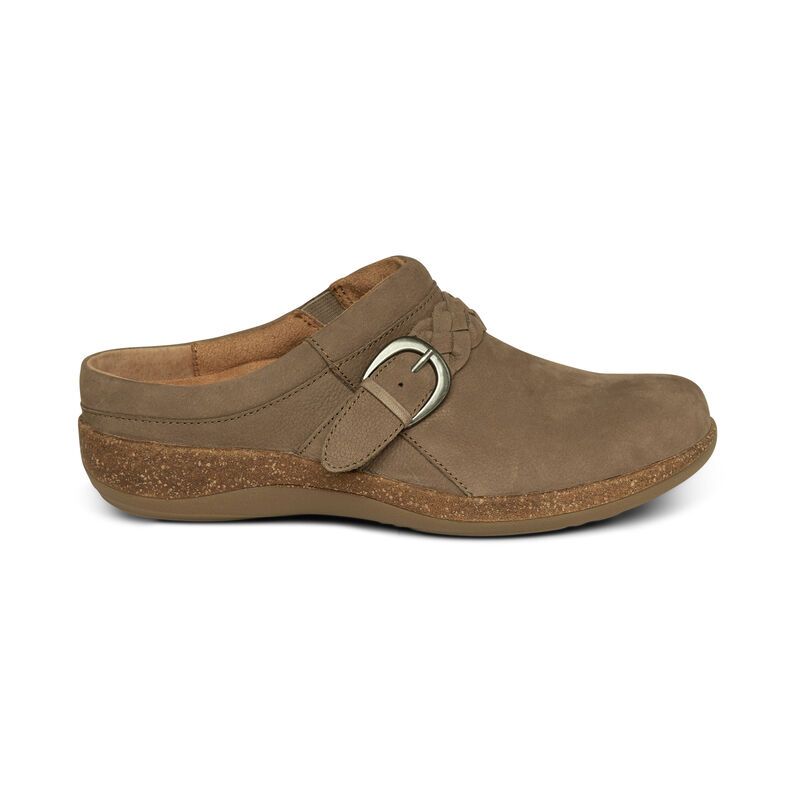 Giày sức khỏe nữ Aetrex Libby Taupe