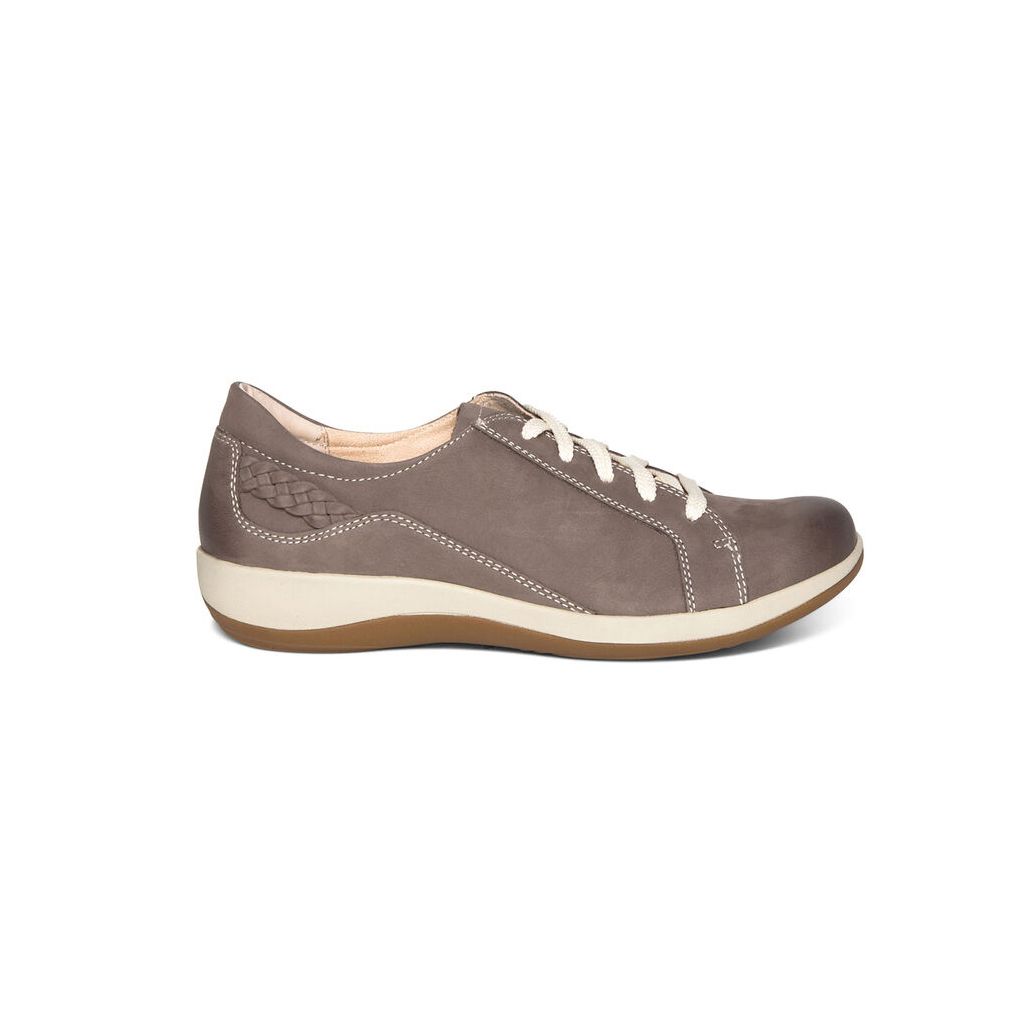 Giày sức khỏe nữ Aetrex Dana Warm Grey