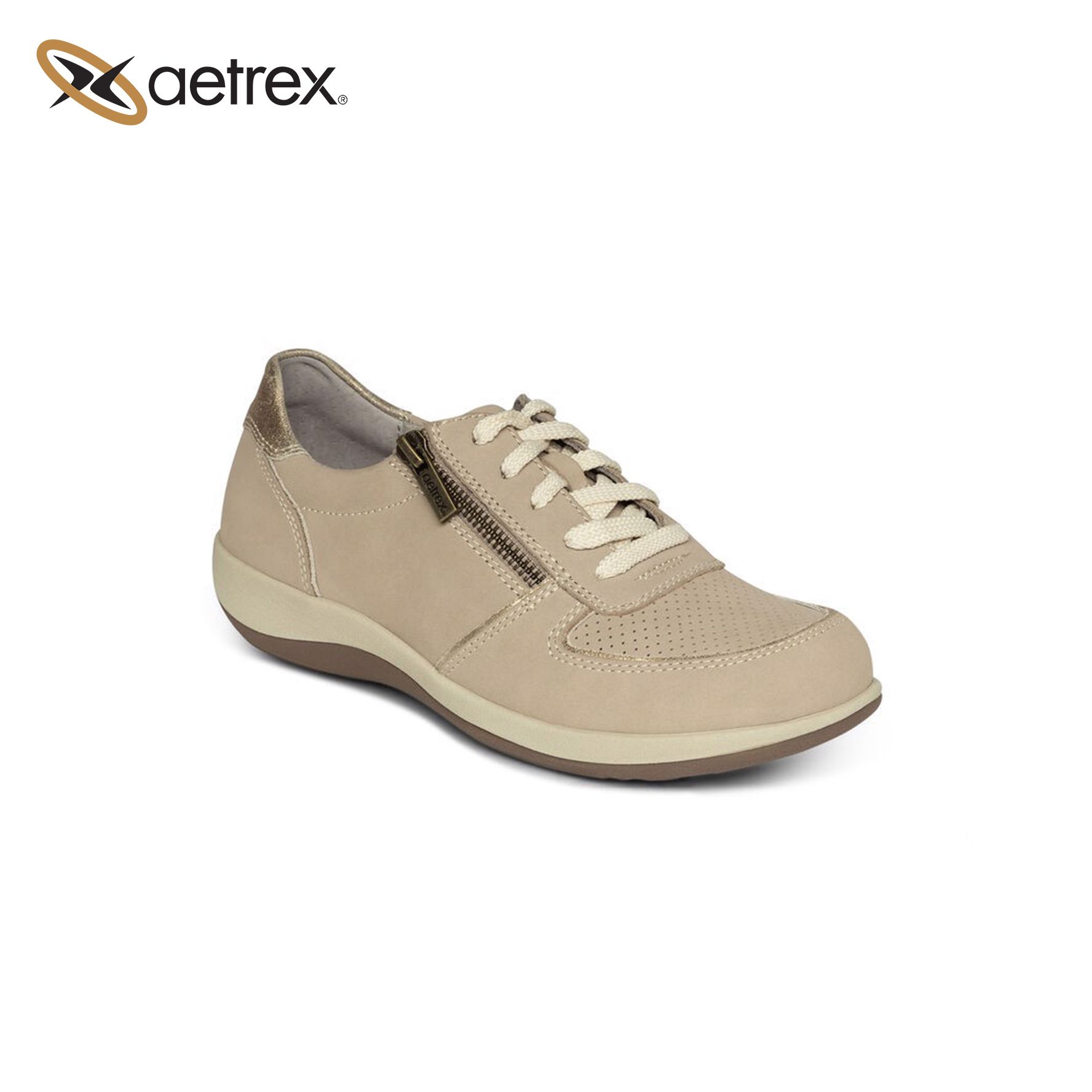 Giày sức khỏe nữ Aetrex Roxy Ivory