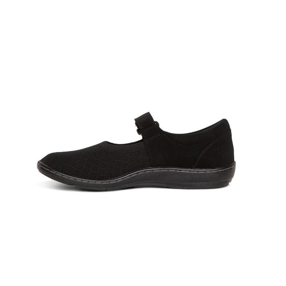 Sandal sức khỏe nữ Aetrex Helen Black