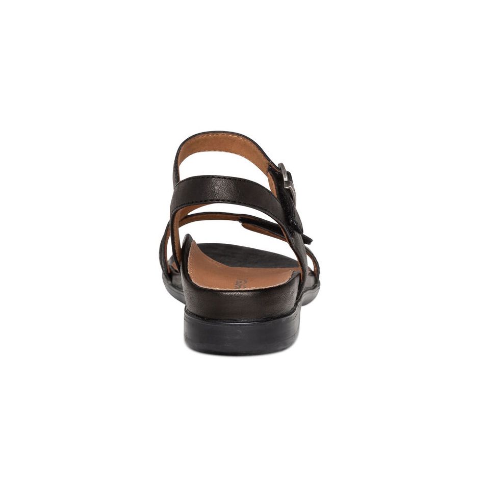 Sandal sức khỏe nữ Aetrex Tia Black