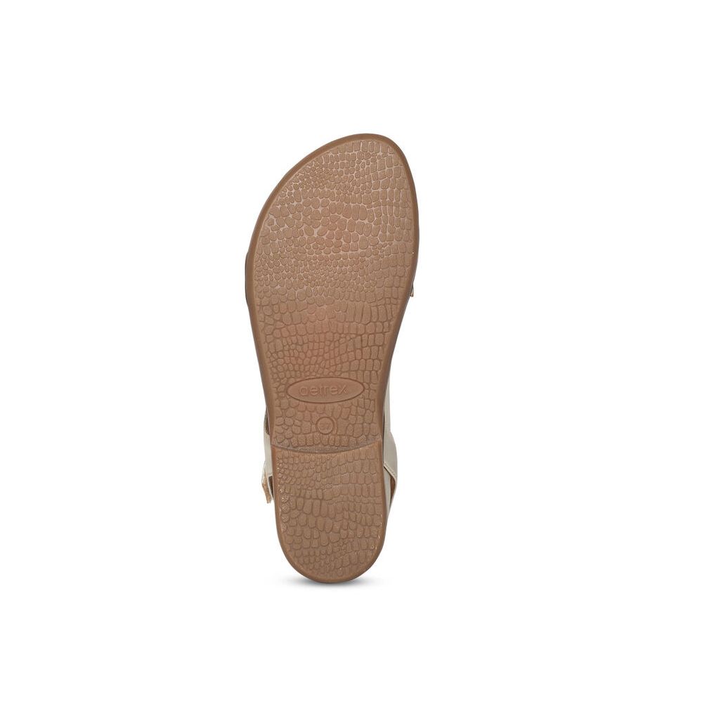 Sandal sức khỏe nữ Aetrex Tia Gold