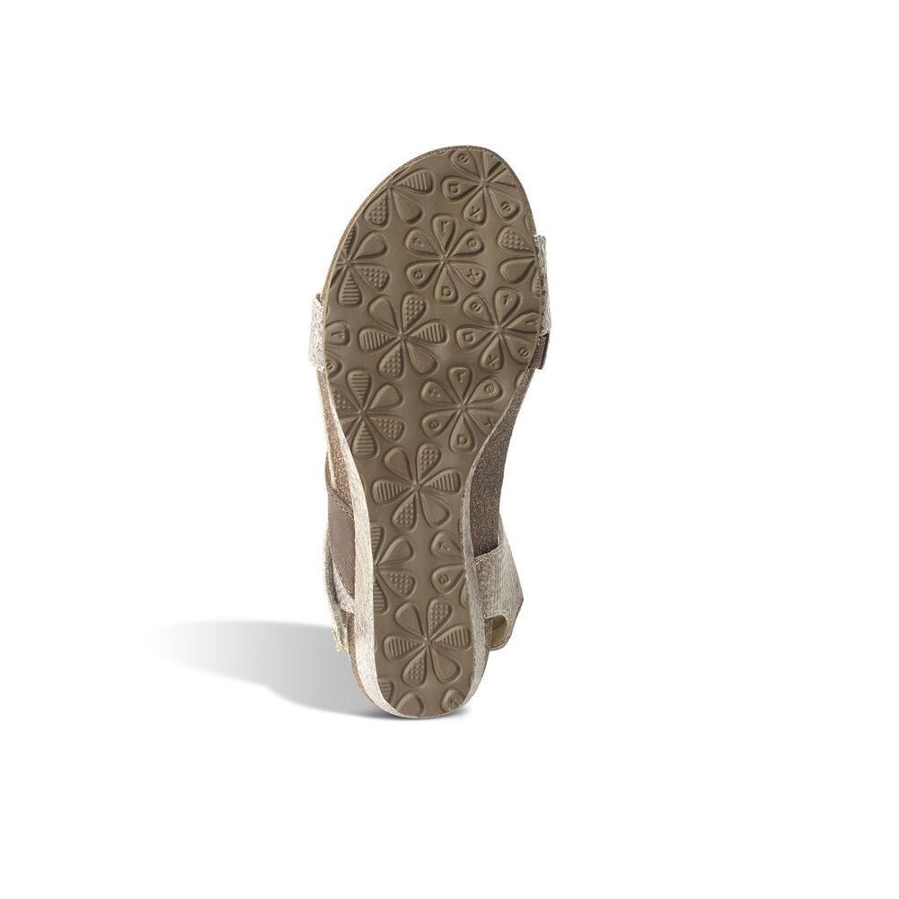 Sandal sức khỏe nữ Aetrex Brynn Snake