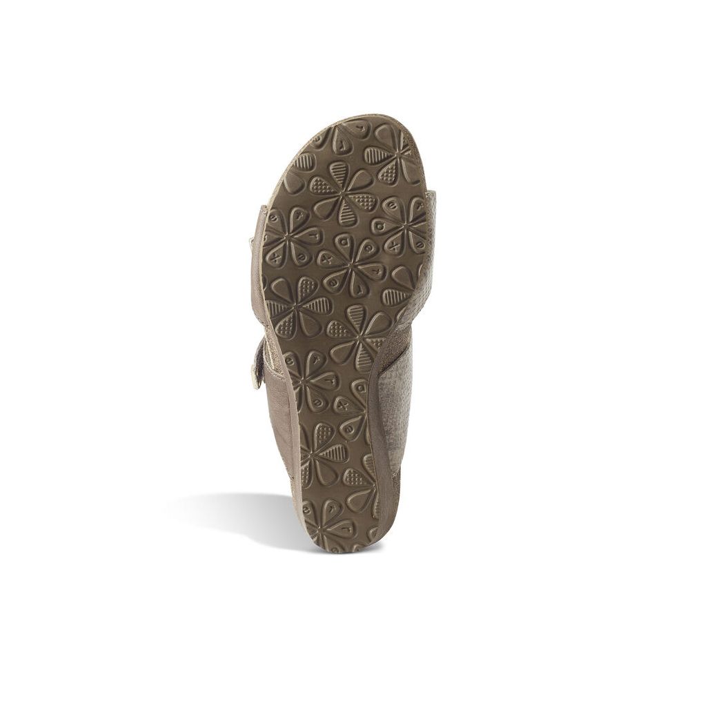 Dép sức khỏe nữ Aetrex Chantel Snake