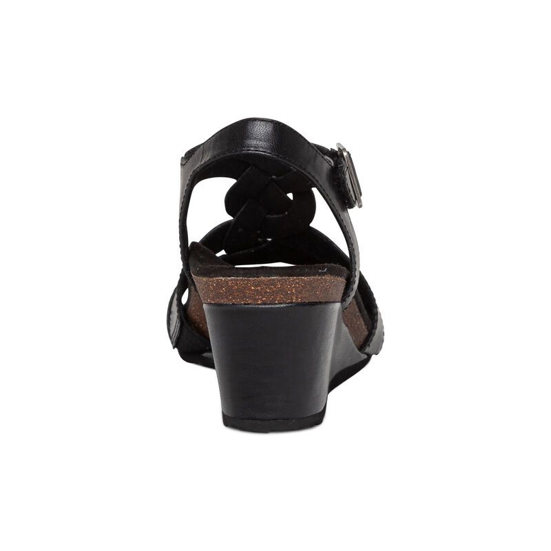 Sandal sức khỏe nữ Aetrex Keira Black
