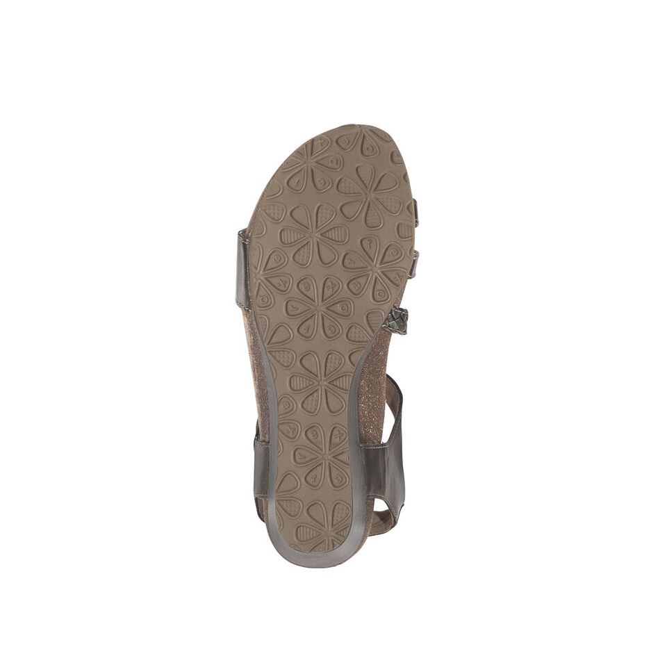 Sandal sức khỏe nữ Aetrex Naya Bronze