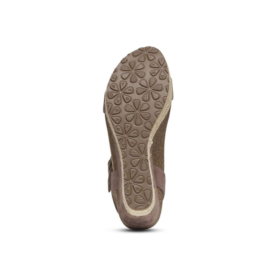 Sandal sức khỏe nữ Aetrex Sydney Taupe