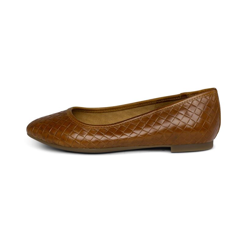 Giày sức khỏe nữ Aetrex Lyla Cognac