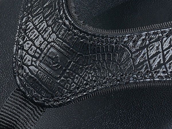 Dép sức khỏe nữ Spenco Yumi Croco Black