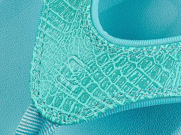 Dép sức khỏe nữ Spenco Yumi Croco Turquoise
