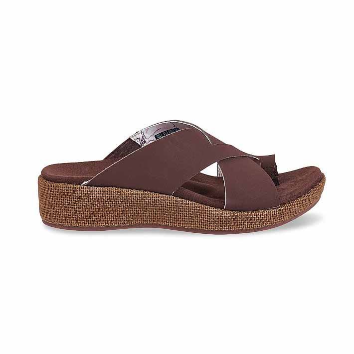 Dép sức khỏe nữ Spenco Oasis Slides Brown