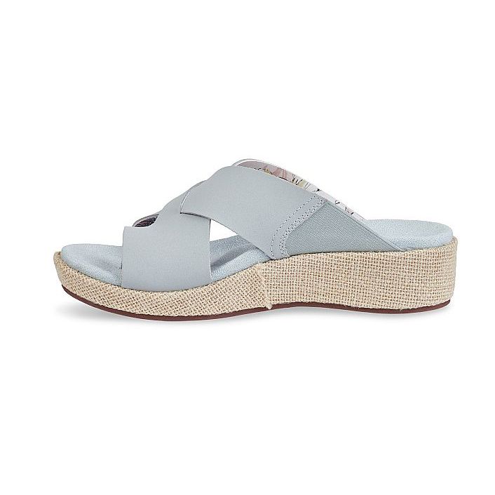 Dép sức khỏe nữ Spenco Oasis Slides Mercury