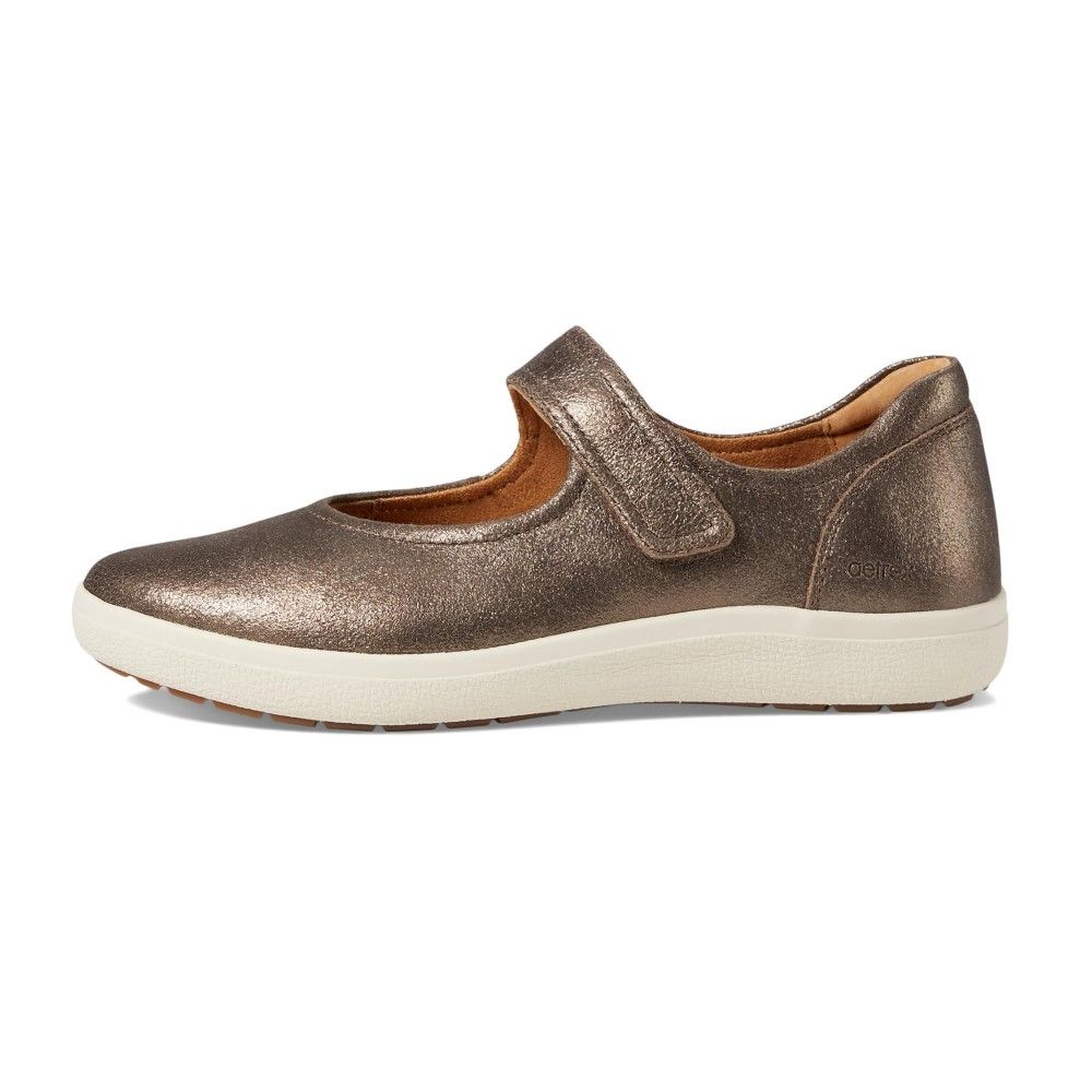 Giày lười sức khoẻ nữ Aetrex Erica Bronze