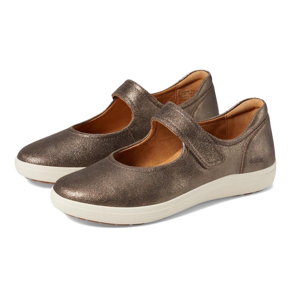 Giày lười sức khoẻ nữ Aetrex Erica Bronze
