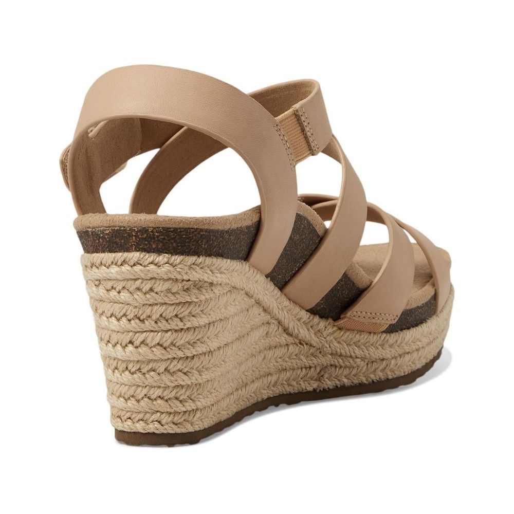 Giày sandal cao gót sức khỏe nữ Aetrex Anna Tan