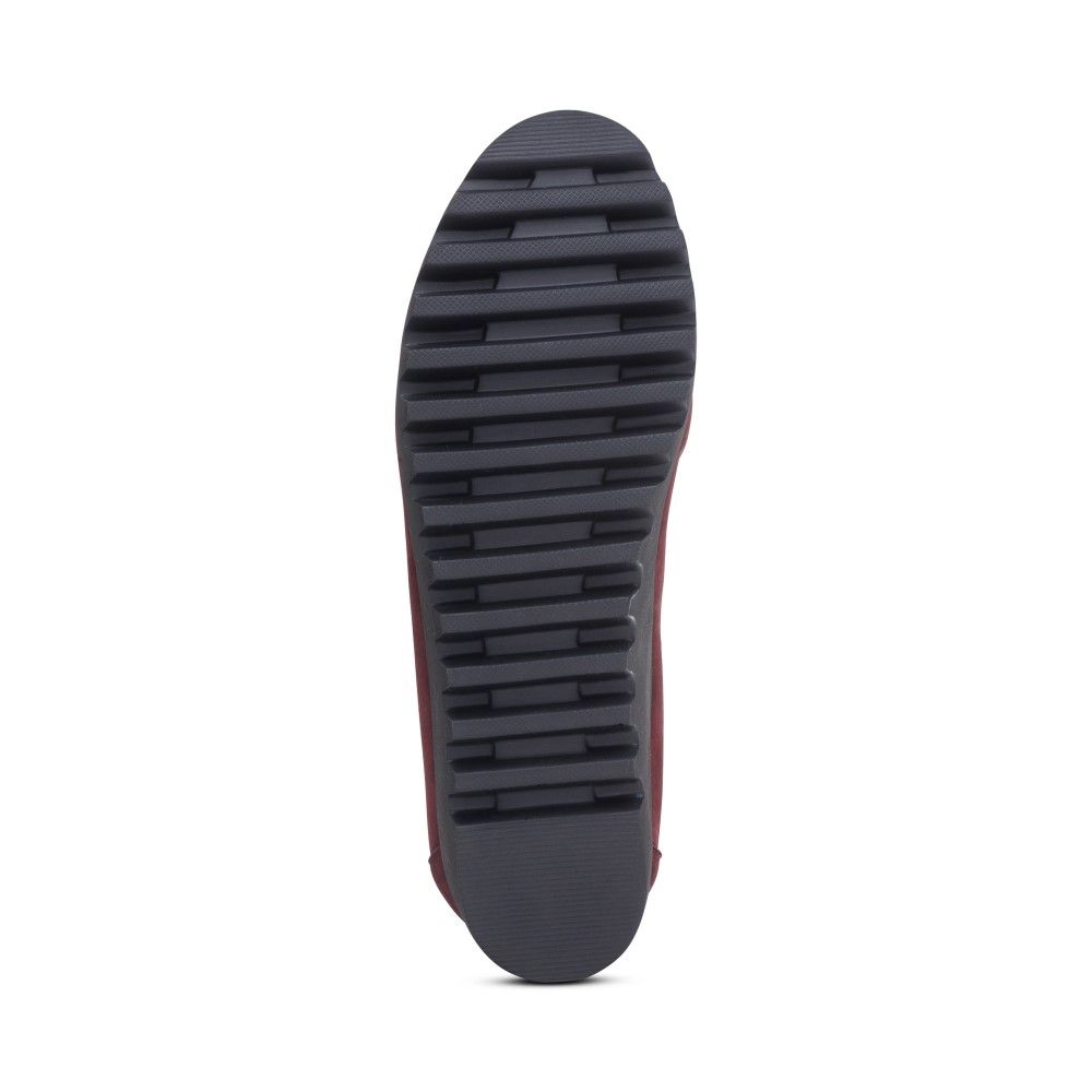 Giày lười sức Khỏe nữ Aetrex Brianna Red