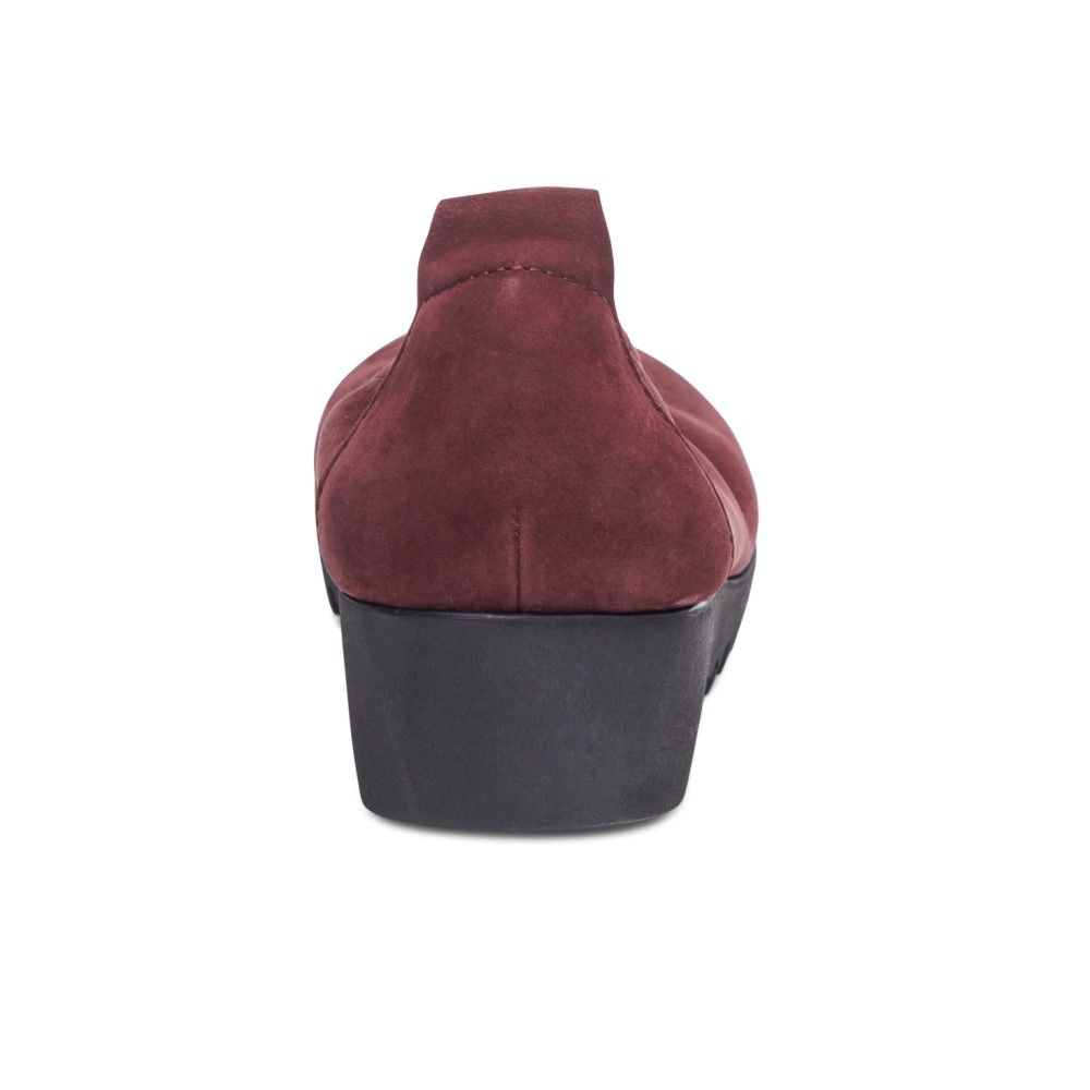 Giày lười sức Khỏe nữ Aetrex Brianna Red