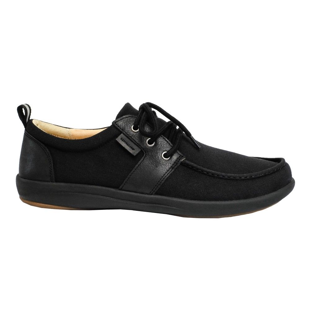 Giày lười sức khỏe nam Revitalign Brewster Black