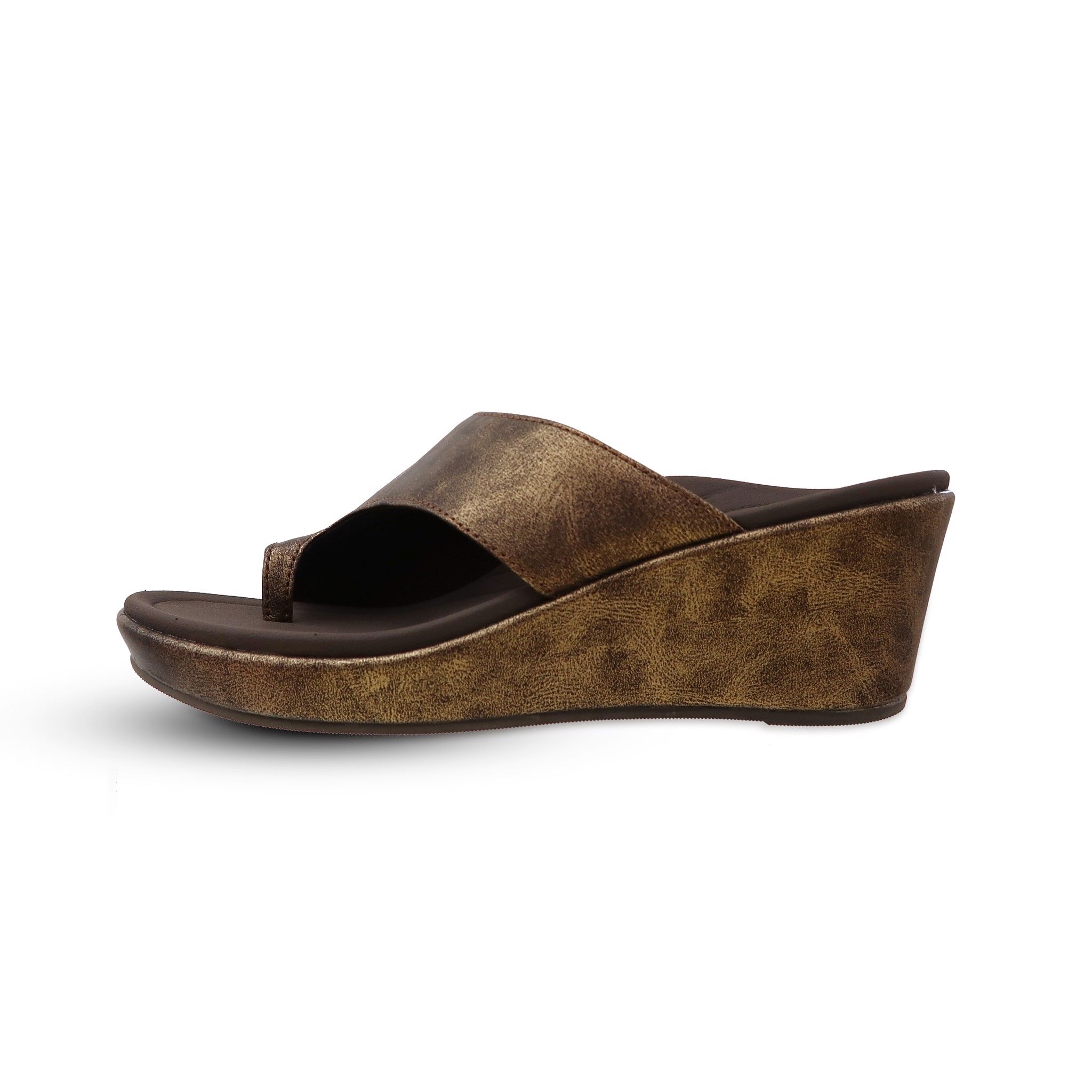 Dép sức khỏe nữ Aetrex Trish Bronze