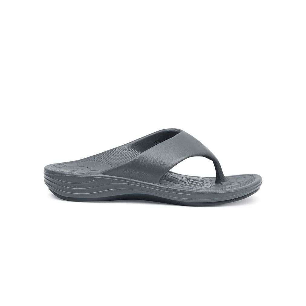 Dép sức khỏe nam Aetrex Lynco Flip Charcoal