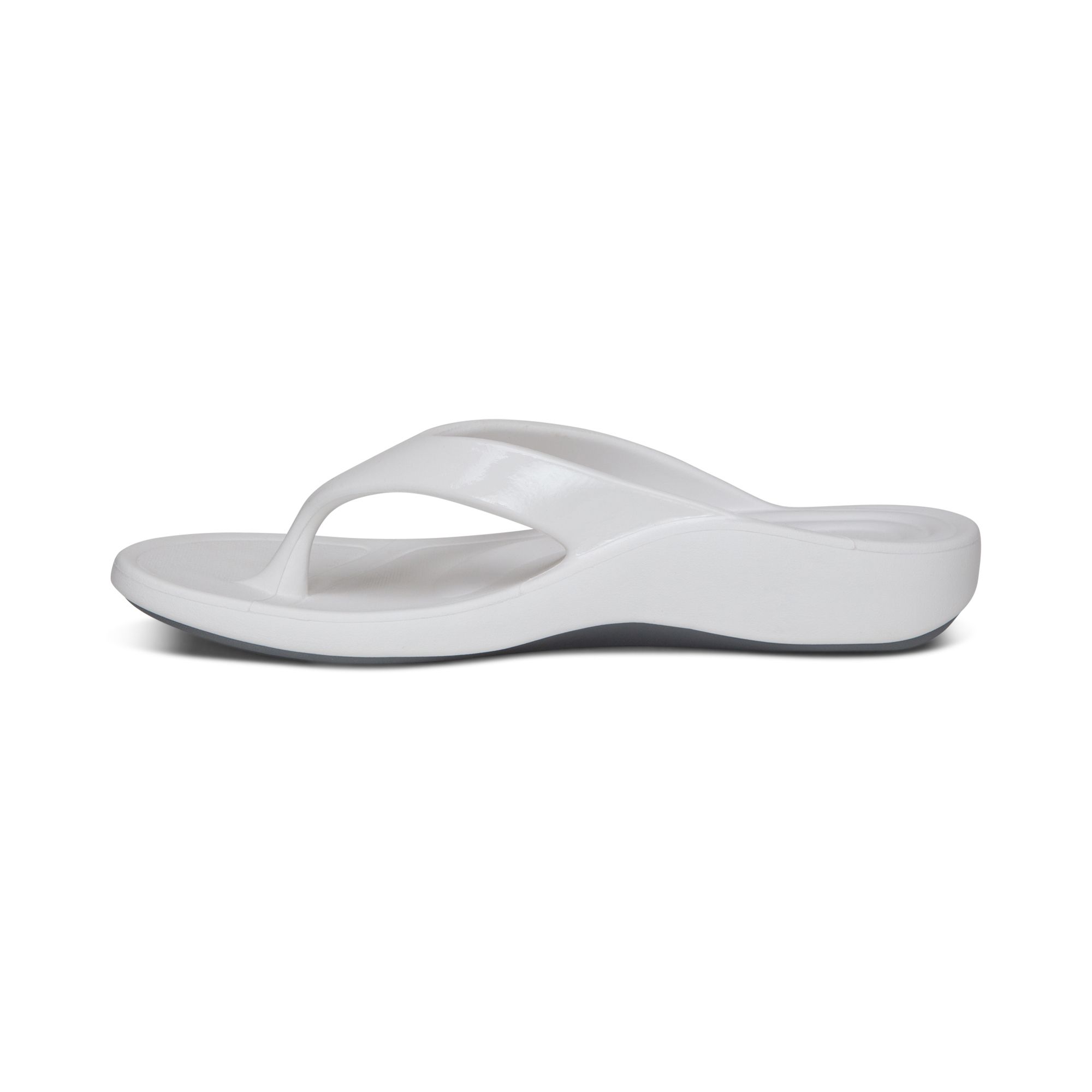 Dép sức khỏe nữ Aetrex Lynco Maui Flip White