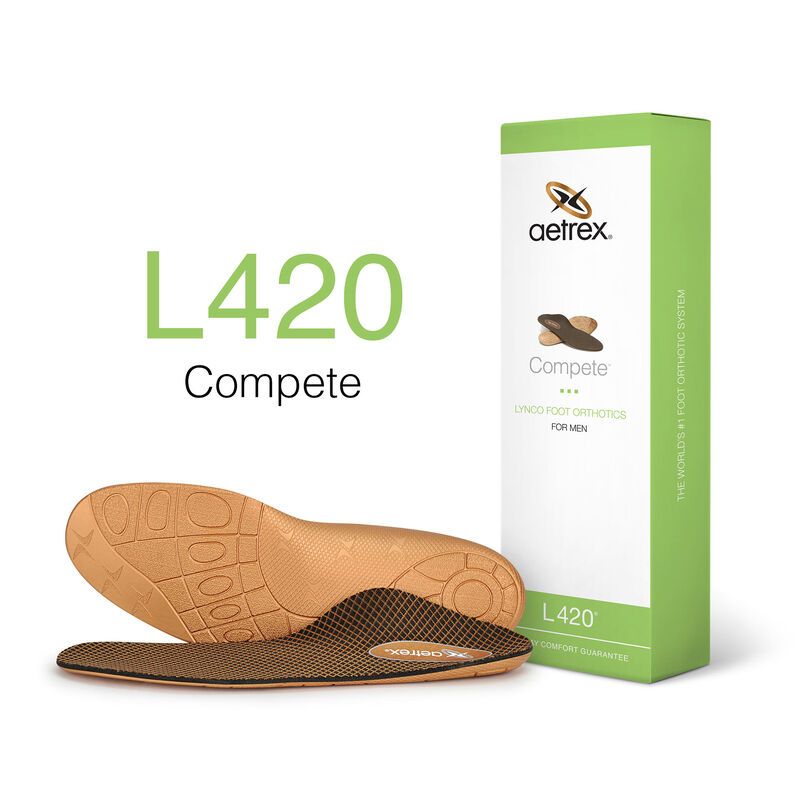 Lót giày y khoa nam Aetrex Compete Flat/Low Arch