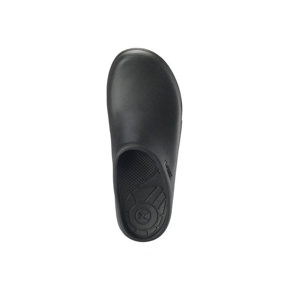 Giày sức khỏe nam Aetrex Lynco Clogs Black