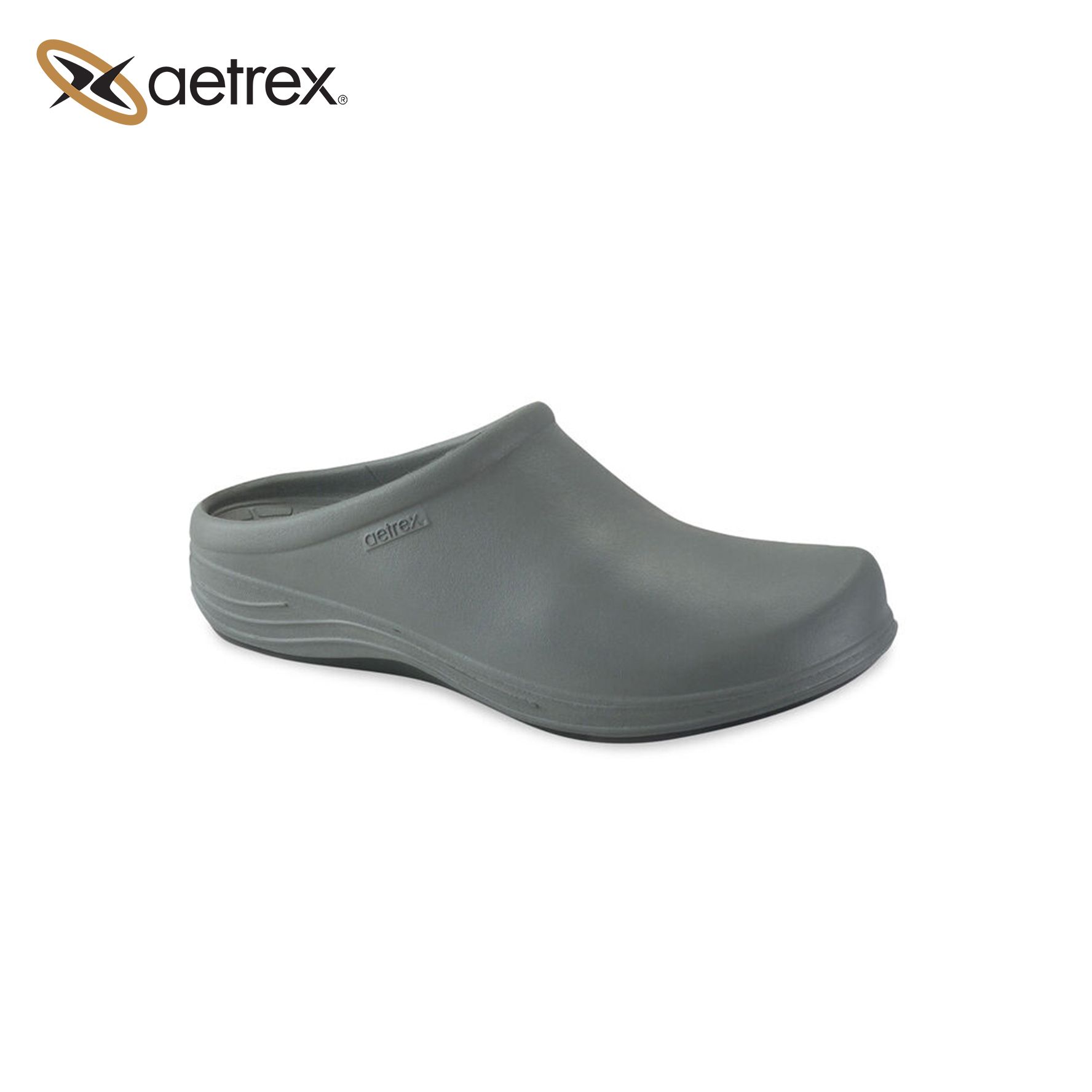 Giày sức khỏe nữ Aetrex Lynco Clogs Charcoal