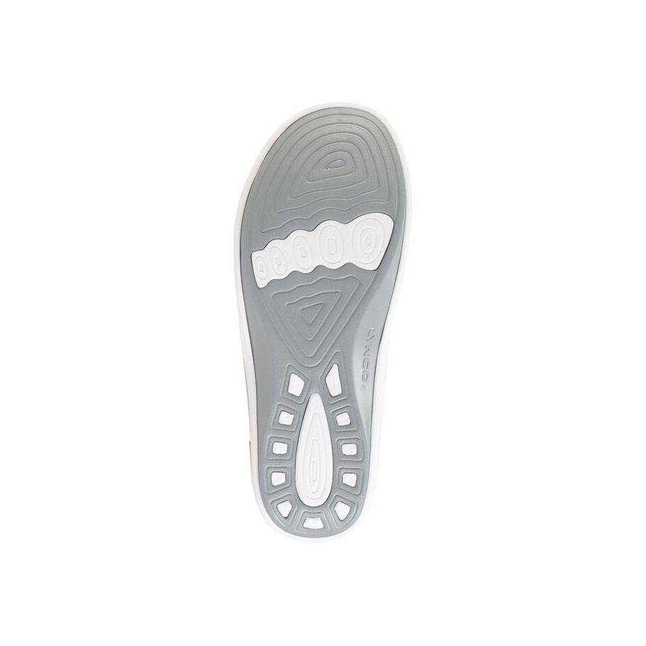 Giày sức khỏe nữ Aetrex Lynco Clogs White