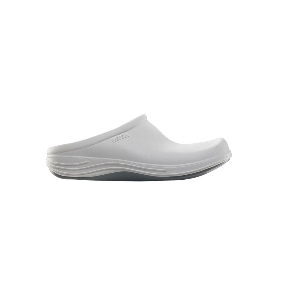 Giày sức khỏe nữ Aetrex Lynco Clogs White