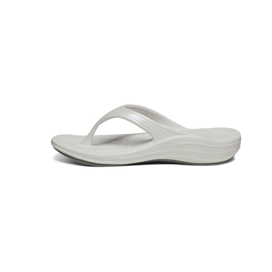Dép sức khỏe nữ Aetrex Lynco FiJi White