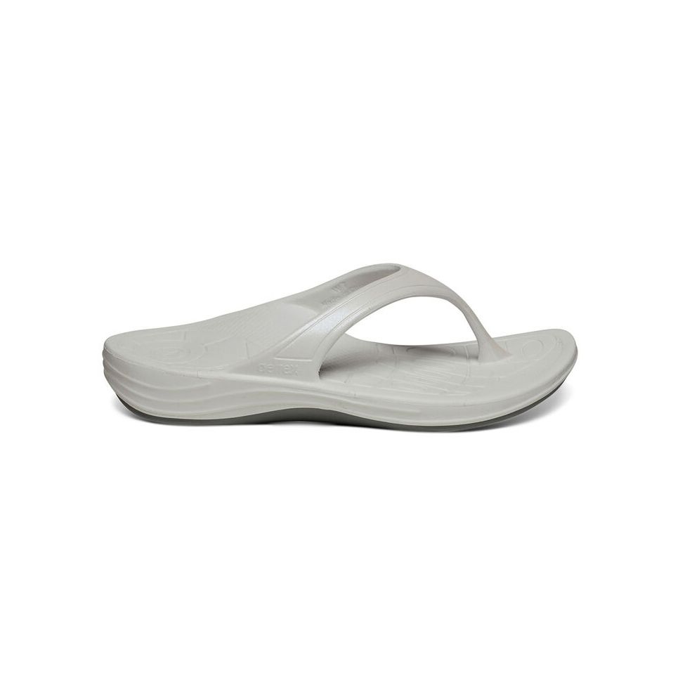 Dép sức khỏe nữ Aetrex Lynco FiJi White