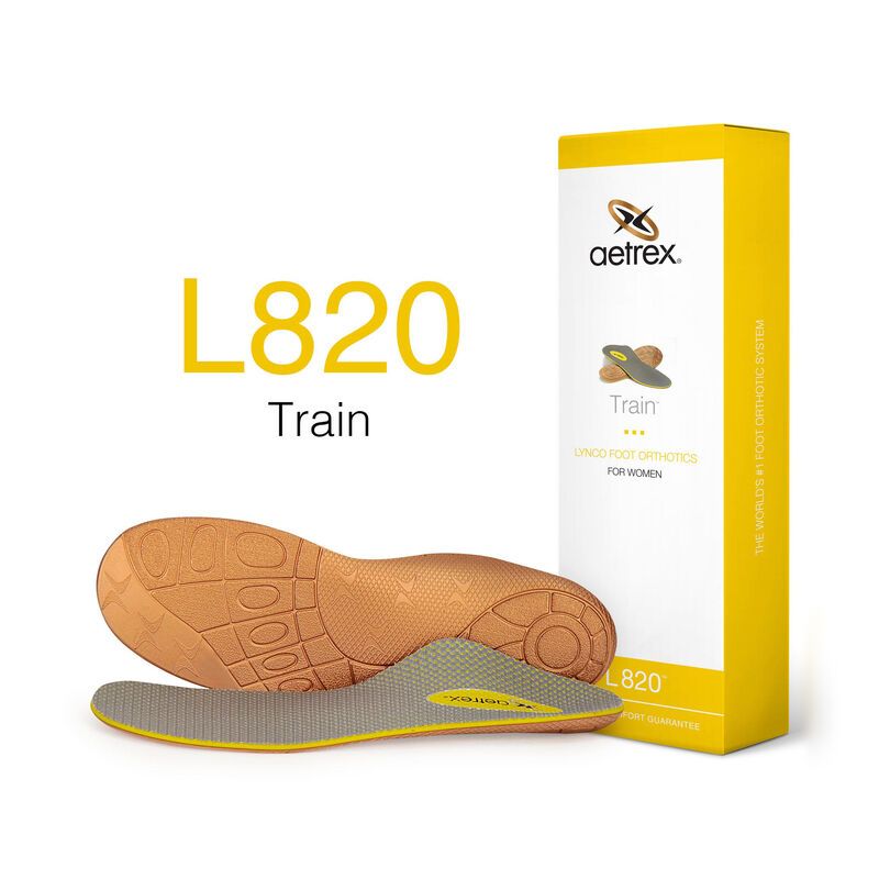 Lót giày y khoa nữ Aetrex Train Flat/Low Arch