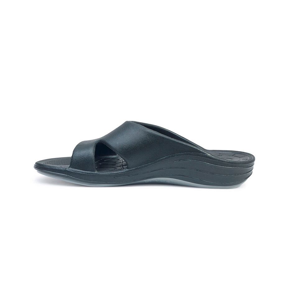 Dép sức khỏe nữ Aetrex Lynco Bali Black