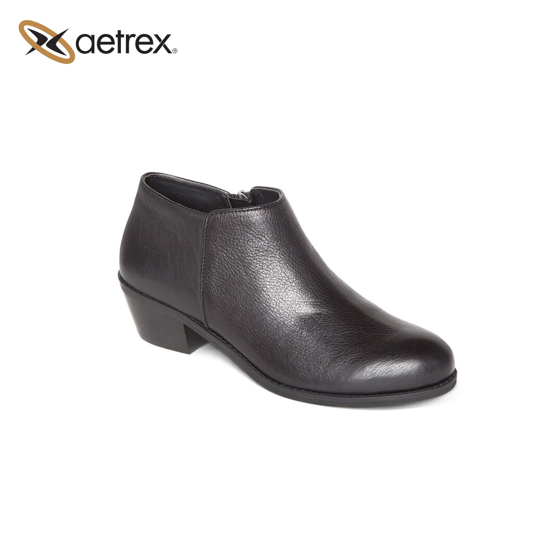 Giày sức khỏe nữ Aetrex Boot Laurel Black