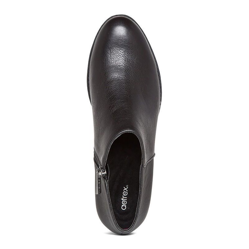 Giày sức khỏe nữ Aetrex Boot Laurel Black