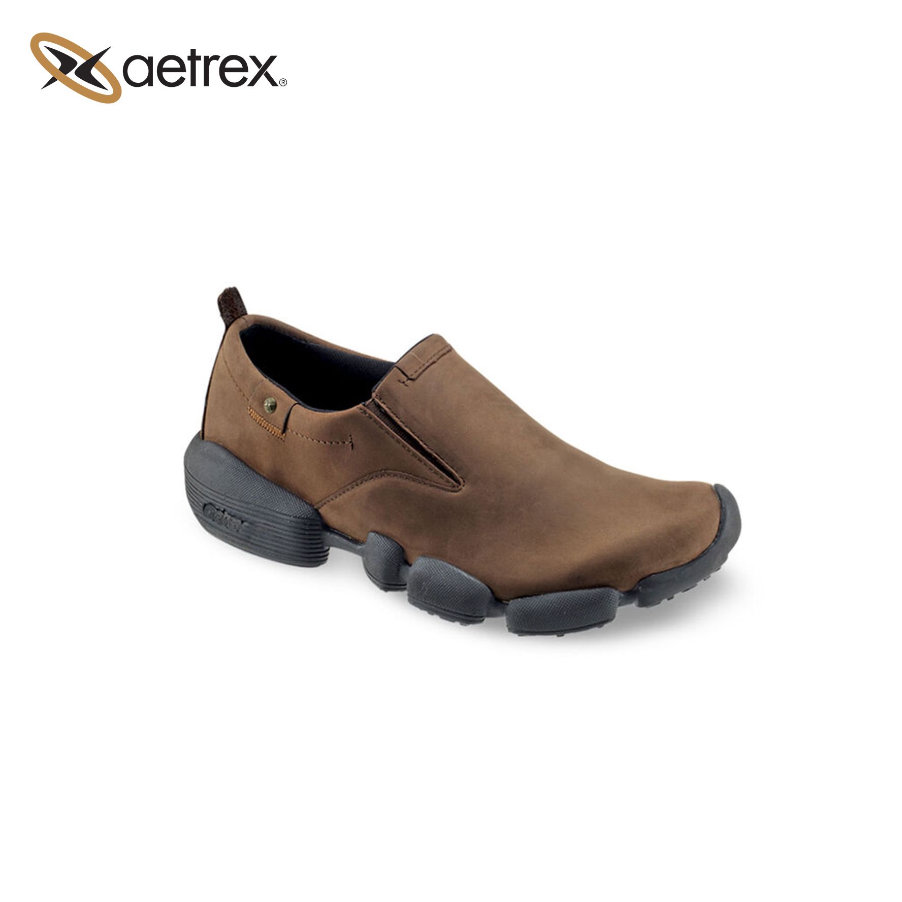 Giày sức khỏe nam Aetrex Slip On Tobacco