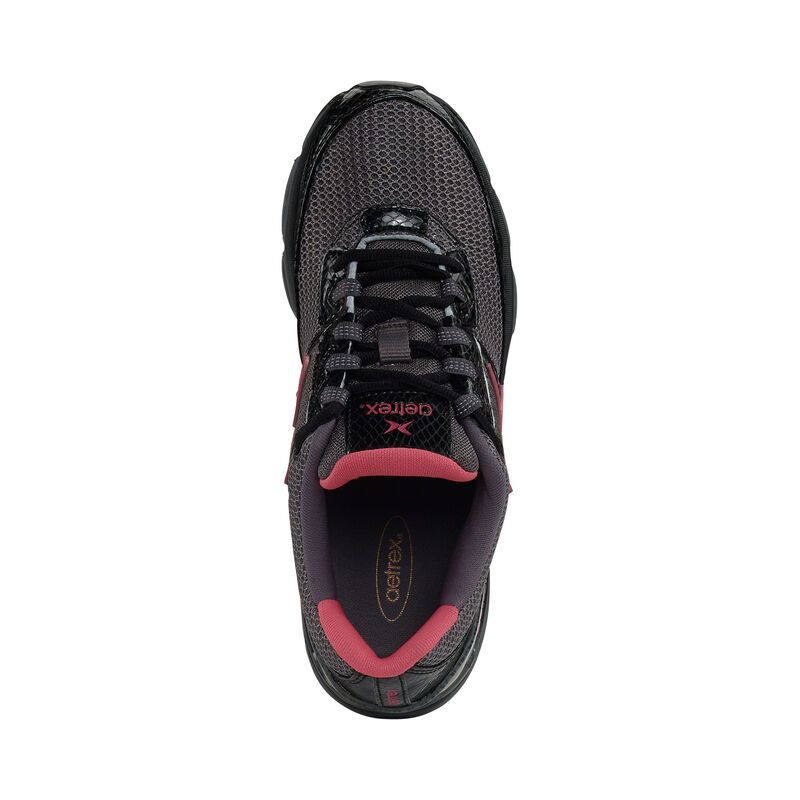 Giày sức khỏe nữ Aetrex XSpress Black Coral