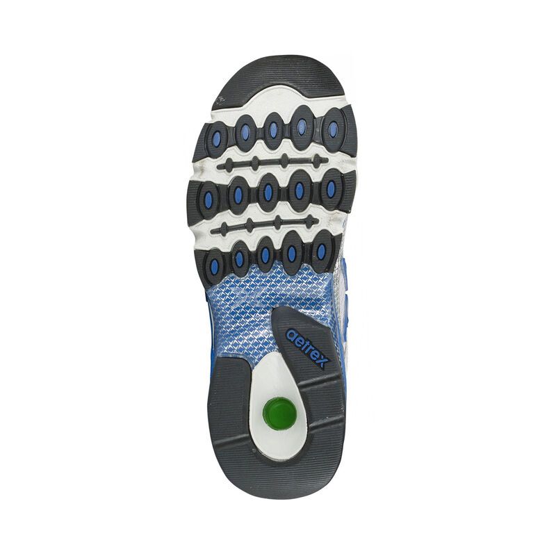 Giày sức khỏe nữ Aetrex XSpress Runner Silver Blue