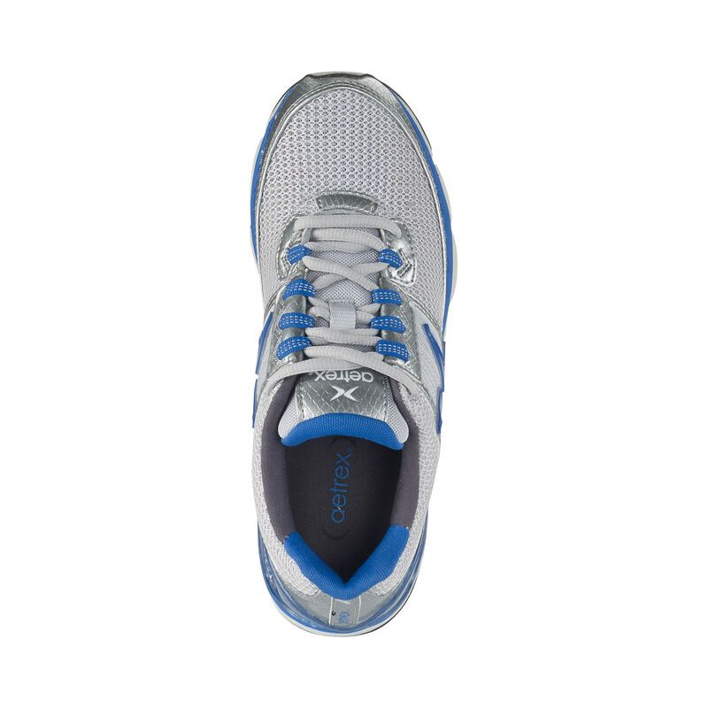 Giày sức khỏe nữ Aetrex XSpress Runner Silver Blue