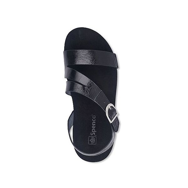 Sandal sức khỏe nữ Spenco Roxbury Black