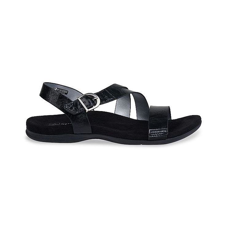 Sandal sức khỏe nữ Spenco Roxbury Black