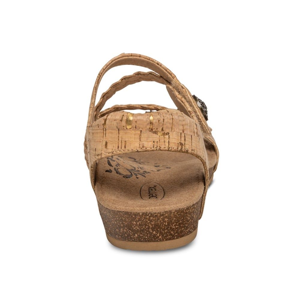 Giày sandal da sức khoẻ nữ Aetrex Jillian Brown