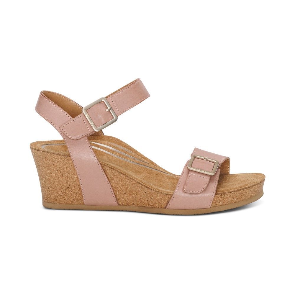  Giày Sandal cao gót sức khoẻ nữ Aetrex Lexa Rose 