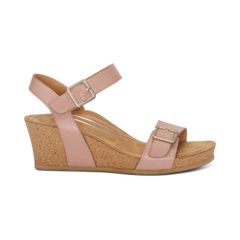  Giày Sandal cao gót sức khoẻ nữ Aetrex Lexa Rose 