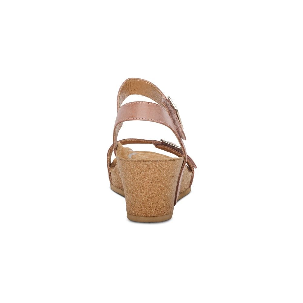 Giày Sandal cao gót sức khoẻ nữ Aetrex Lexa Rose