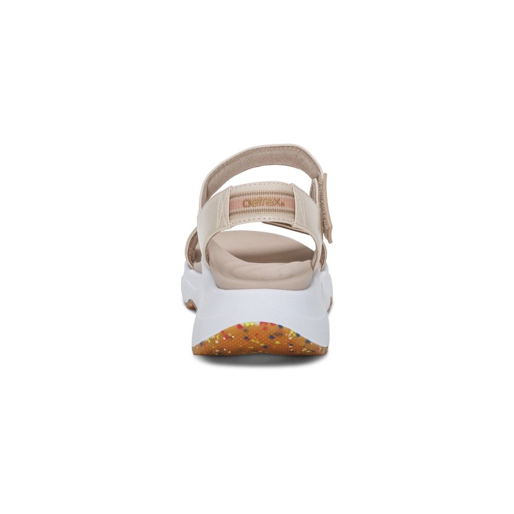 Giày Sandal sức khỏe nữ Aetrex Whit Champagne