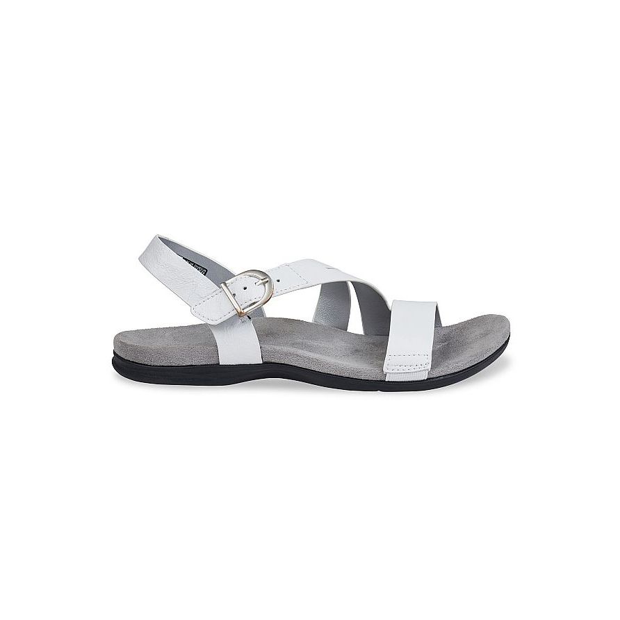 Sandal sức khỏe nữ Spenco Roxbury White